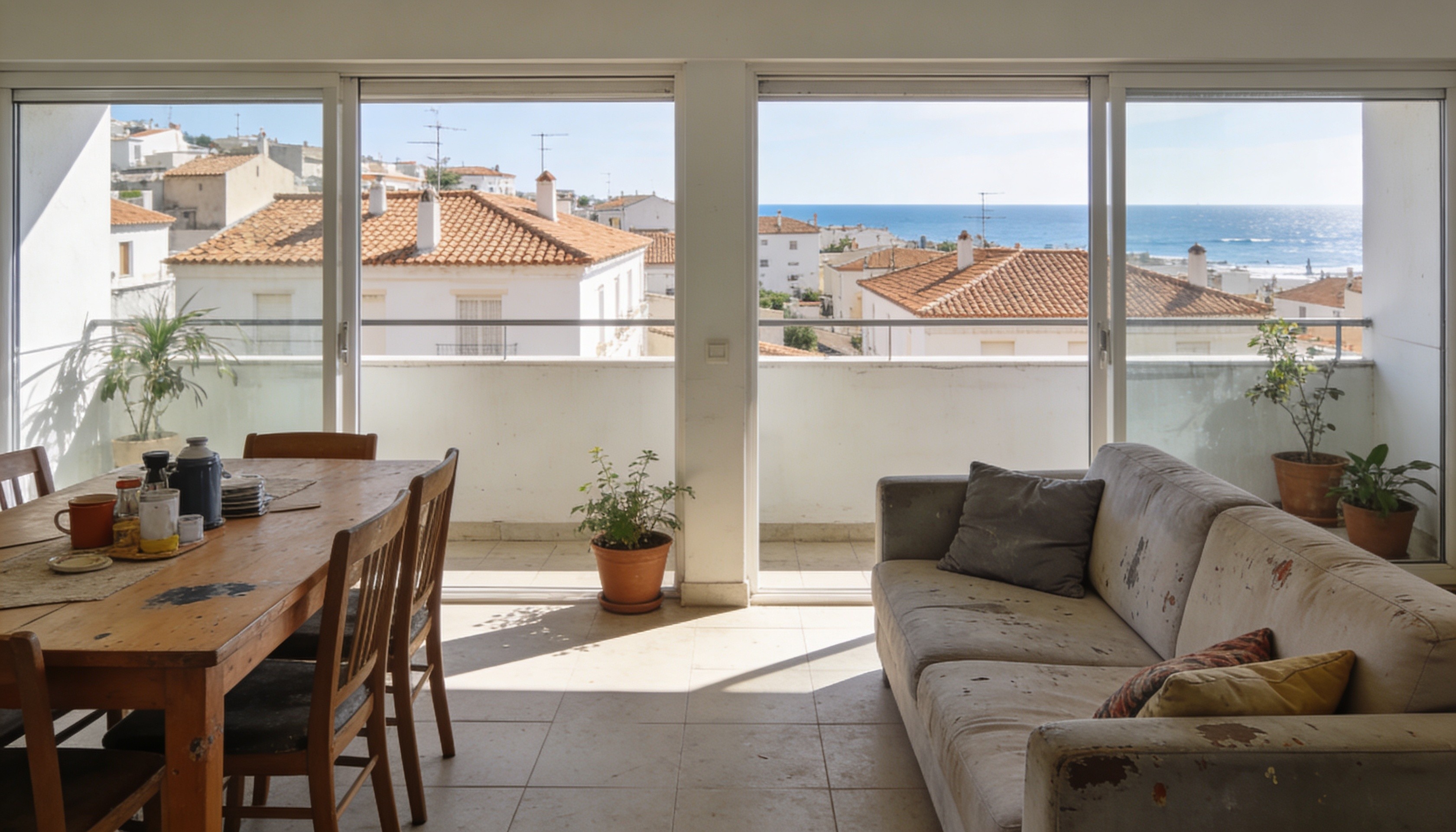 Interior con vistas al mar, Área Metropolitana de Barcelona